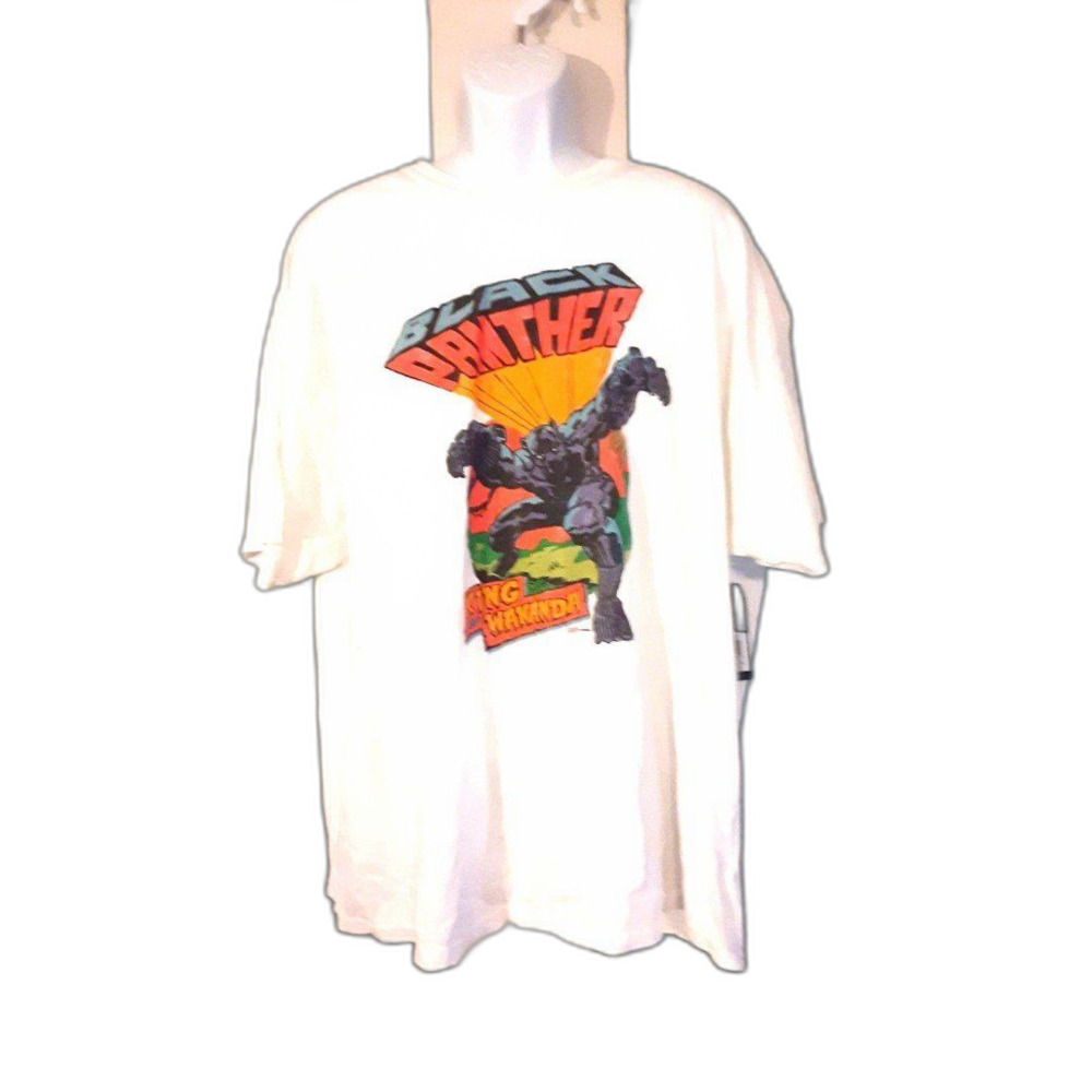 Junk Food Clothing Mens XXLBlack Panther T-Shirt NWT